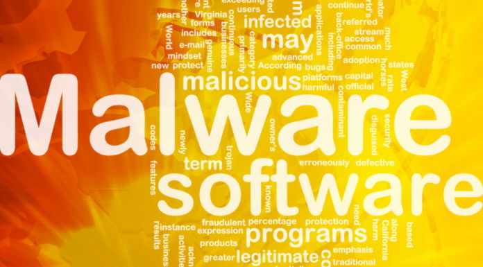 Malware background concept