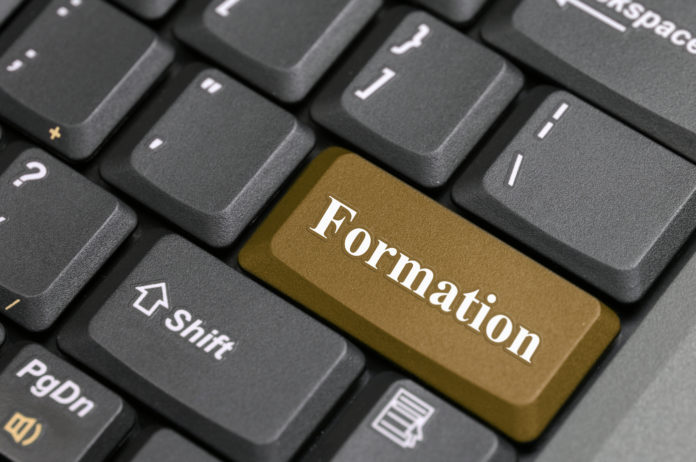 Formation on keyboard