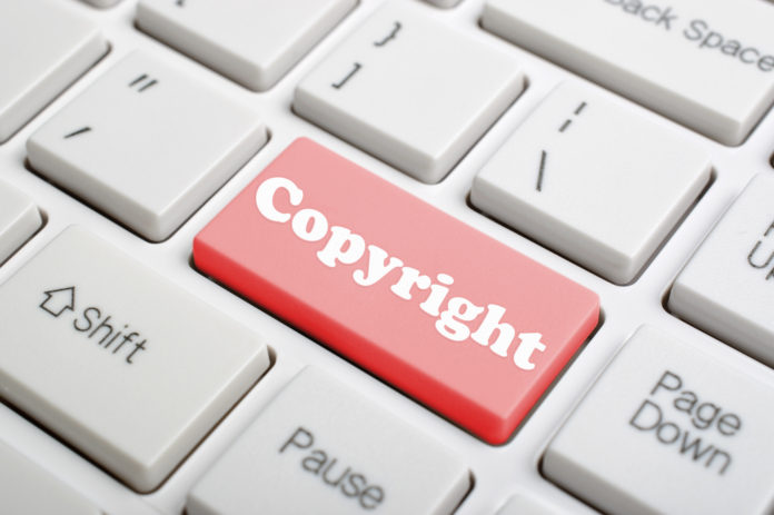 Copyright key on keyboard