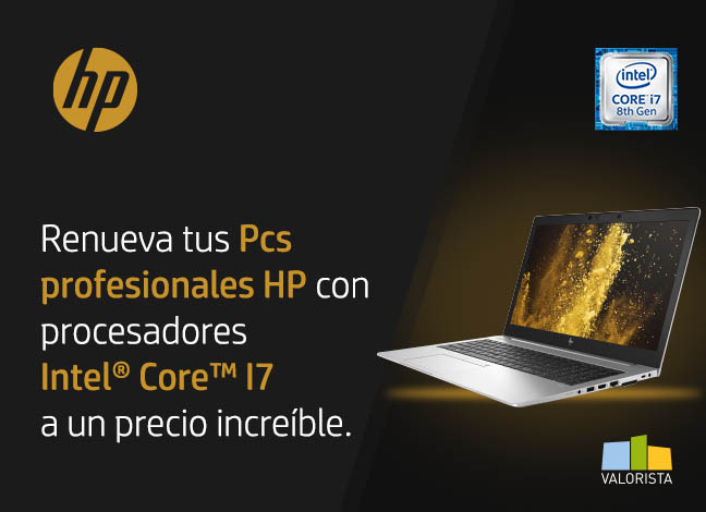 ¡Más fácil que nunca! Renueva tus equipos profesionales HP con procesadores Intel® Core™ I7
