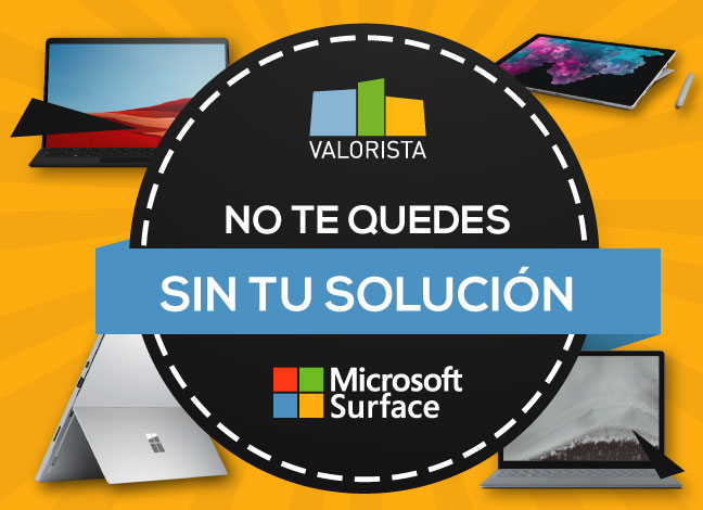 Elige tu solución Surface en Valorista