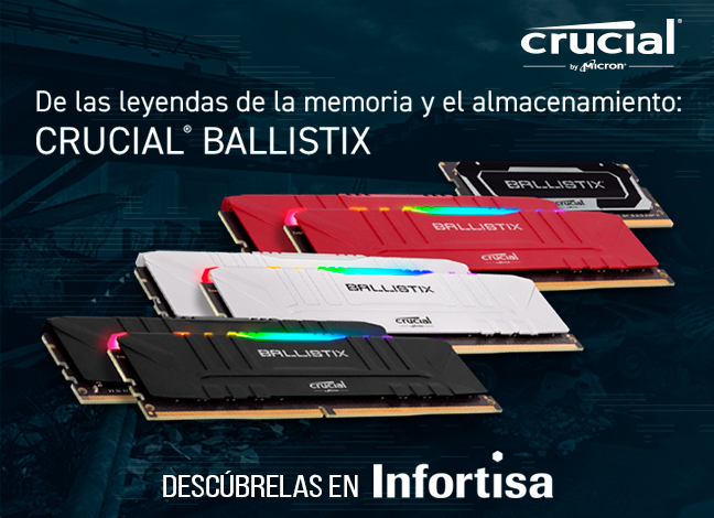 Forja tu leyenda con Crucial Ballistix