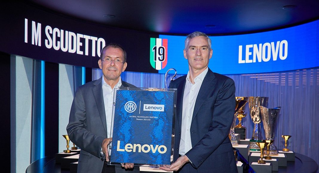 Lenovo - Newsbook - FC Internazionale Milano - patrocinio Lenovo - Newsbook - Tai Editorial - España