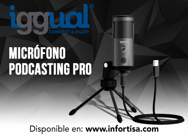 Descubre el micrófono para profesionales de iggual