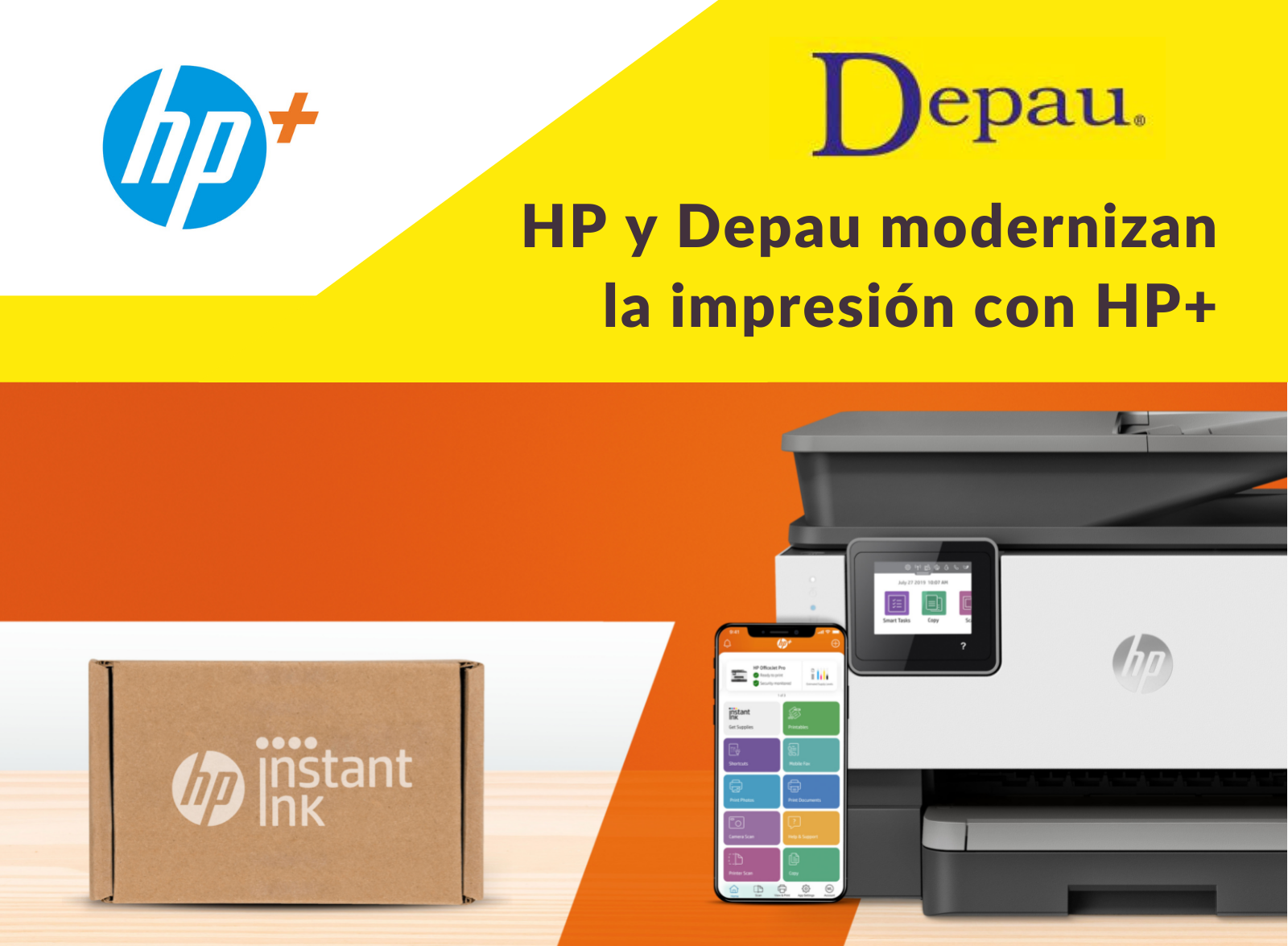Descubre el nuevo concepto de impresión con HP y Depau
