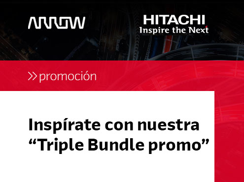 Inspírate con la “Triple Bundle Promo” de Arrow & Hitachi