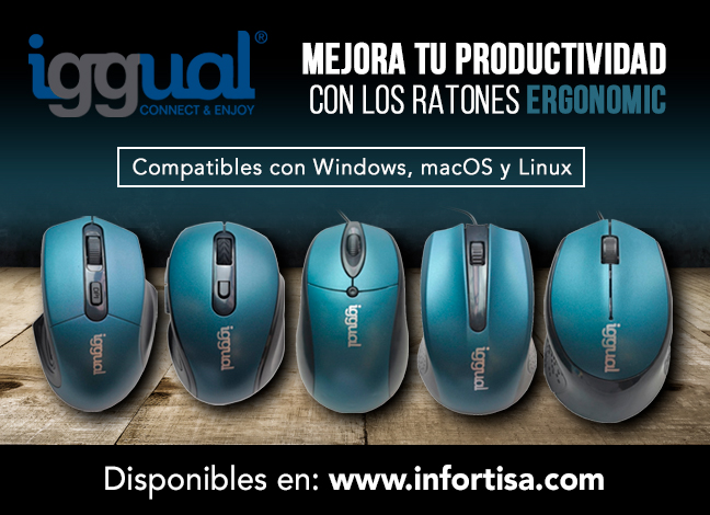Da un salto de calidad con los periféricos ERGONOMIC de iggual