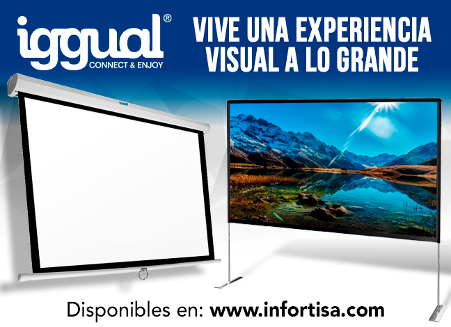 Descubre las pantallas de iggual para proyectar tus mejores imágenes