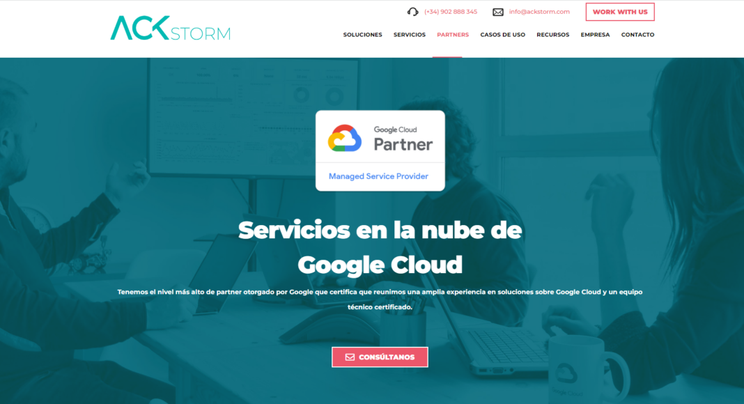 ACKstorm- Newsbook -Google Cloud - Tai Editorial - España
