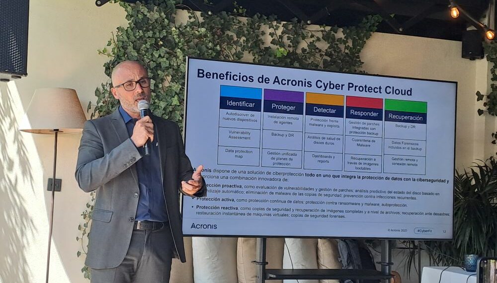 Aitor González, senior solutions engineer de Acronis