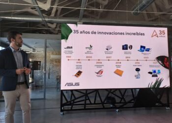 Asus - 35 aniversario - Newsbook- cuotas mercado - Tai Editorial España