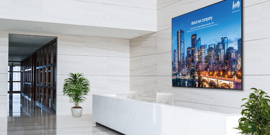 Las pantallas de gran formato de Samsung generan nuevas oportunidades de negocio