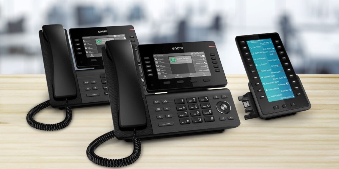 Snom - Newsbook - nuevos terminales - Tai editorial España