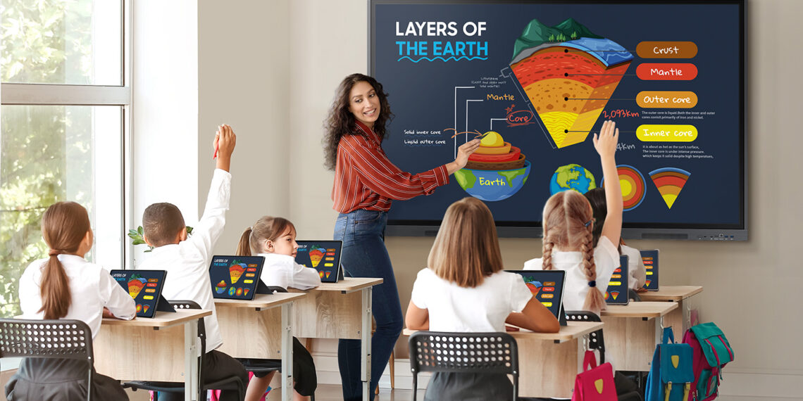 Las pantallas de Samsung mejoran el aprendizaje en la escuela