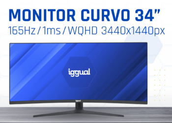 Nuevo monitor curvo 21:9 de 34” WQHD