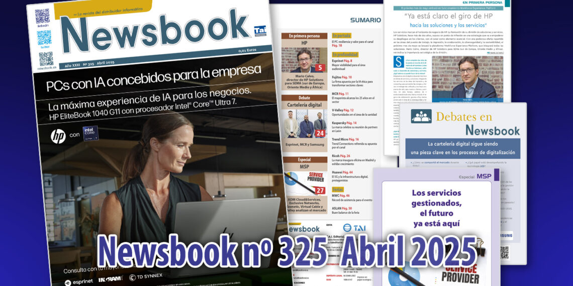 Newsbook abril 2025- Revista online - número 325 - Tai Editorial España