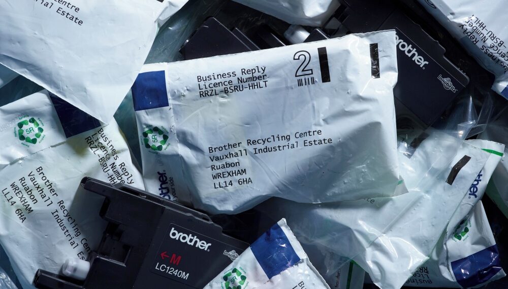 Cartuchos recogidos - Brother - Newsbook - reciclaje - Tai Editorial España