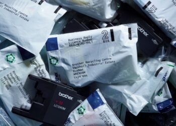 Cartuchos recogidos - Brother - Newsbook - reciclaje - Tai Editorial España