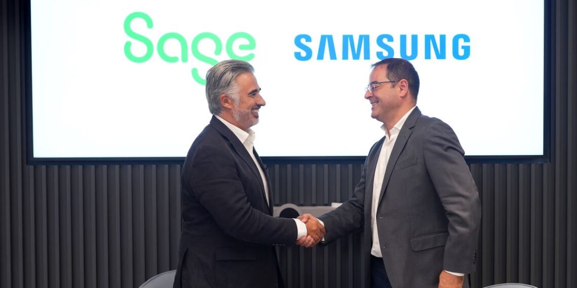 Sage - Samsung- Newsbook - Alianza -Pymes - Tai Editorial España