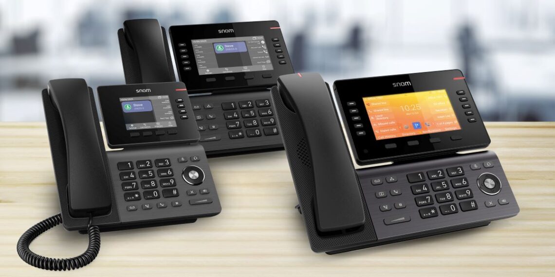 Snom -Newsbook - Nuevos terminales D8xx - Tai editorial España