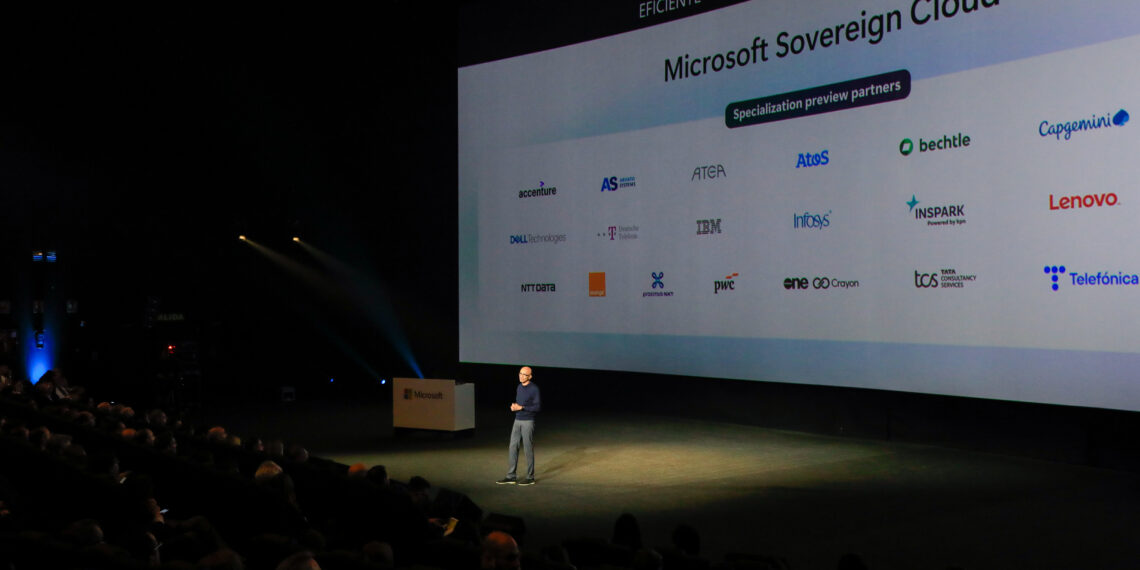 Nadella inaugura el Microsoft AI Tour Madrid con foco en IA y soberanía digital