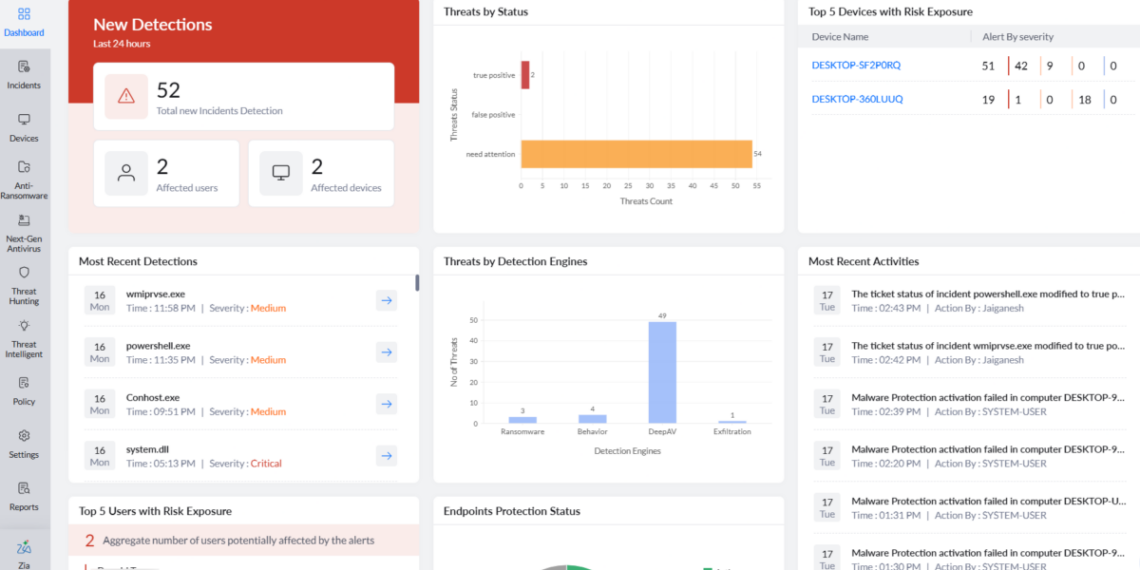 ManageEngine- Newsbook- Endpoint Central EDR - Confianza Cero - Tai Editorial España