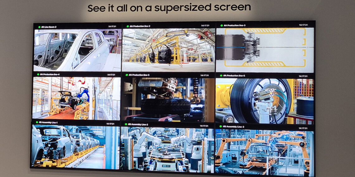 Samsung promociona la renovación de los videowall con sus supersized